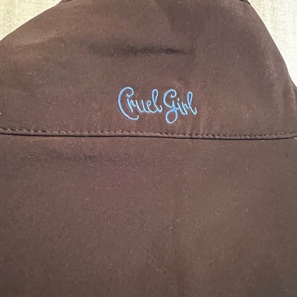 Cruel Girl Jacket.Black with blue. Size XL. - Picture 10 of 10